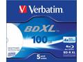 VERBATIM BD-R XL 100GB, 4x, printable, jewel case 