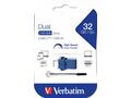 VERBATIM Flash disk Store "n" Go Dual, 32GB, USB 3