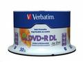 VERBATIM DVD+R Double Layer 8.5GB 8X 50 Pack Spind