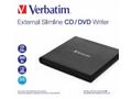 VERBATIM CD, DVD Slimline vypalovačka, Externí, US