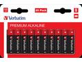 VERBATIM Alkalická Baterie AA 20 Pack, LR6
