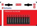 VERBATIM Alkalická Baterie AAA 20 Pack, LR03