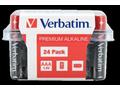 VERBATIM Alkalická Baterie AAA 24 Pack, LR03
