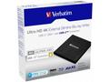 VERBATIM Externí Blu-ray Slimline Ultra HD 4K vypa