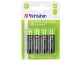 VERBATIM Nabíjecí baterie AA Premium 4-Pack 2500 m