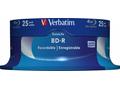 VERBATIM BD-R Blu-Ray SL DataLife 25GB, 6x, 25pack