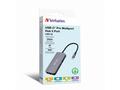 VERBATIM Hub USB-C Pro Multiport 5 Port, 2x USB 3.