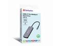 VERBATIM Hub USB-C Pro Multiport 9 Port, 3x USB 3.