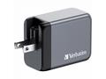 VERBATIM GaN Nabíječka do sítě GNC-65, 65W, 2x USB