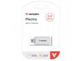 VERBATIM Plectra 64GB USB-C 3.2 Gen 1 bílá
