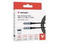 VERBATIM Kabel USB4 Sync & Charge, 240W, s displej