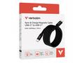 VERBATIM Kabel USB-C Sync & Charge, 60W, Magnetick