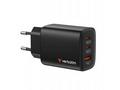VERBATIM GaN Nabíječka Essentials 65W, 2xUSB-C, 1x