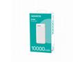 ADATA powerbanka C100, 10000mAh, Bílá