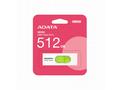 ADATA Flash Disk 512GB UV320, USB 3.2, bílo-zelená