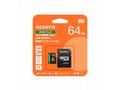 ADATA MicroSDXC karta 64GB Speed Plus, U3, C10, A2