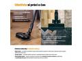 Lauben Stick Vacuum & Mop 3in1 Pet Deluxe 400BC