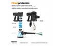 Lauben Stick Vacuum & Mop 3in1 Pet Deluxe 400BC