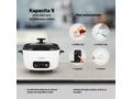 Lauben Rice Cooker Square 1000WB