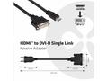 Club3D Adaptér pasivní HDMI na DVI-D Single Link (