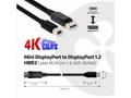 Club3D Kabel Mini DisplayPort na DisplayPort 1.2 4