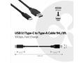 Club3D Kabel USB 3.1 typ C na USB 3.1 typ A, 10Gbp