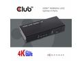 Club3D Video splitter 1:4 HDMI 2.0 4K60Hz UHD, 4 p