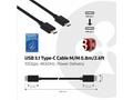 Club3D Kabel USB 3.1 typ C Gen2 4K60Hz UHD Power D