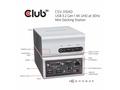 Club3D Dokovací stanice USB-A 8v1, 1xHDMI, 1xDVI, 