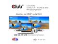 Club3D Dokovací stanice USB-A 8v1, 1xHDMI, 1xDVI, 