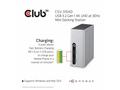 Club3D Dokovací stanice USB-A 8v1, 1xHDMI, 1xDVI, 