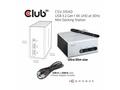 Club3D Dokovací stanice USB-A 8v1, 1xHDMI, 1xDVI, 