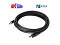Club3D Kabel certifikovaný DisplayPort 1.4, HBR3, 