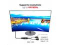 Club3D adaptér aktivní HDMI na DisplayPort 4K60Hz,