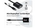 Club3D adaptér aktivní Mini DisplayPort na VGA