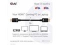 Club3D Adaptér HDMI 2.1 Ultra Rychlý HDMI™ Certifi