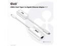 Club3D Adaptér aktivní USB 3.2 typ C na LAN (Gigab