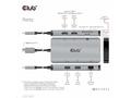Club3D Dokovací stanice 8v1 USB 3.2 typ C (2xHDMI,