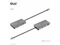 Club3D Dokovací stanice 8v1 USB 3.2 typ C (2xHDMI,