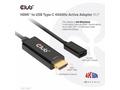 Club3D aktivní adaptér HDMI na USB-C, 4K60Hz, M, F