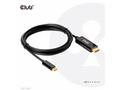 Club3D aktivní kabel HDMI na USB-C, 4K60Hz, 1.8m, 