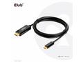 Club3D aktivní kabel HDMI na USB-C, 4K60Hz, 1.8m, 