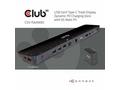 Club3D dokovací stanice USB-C s napájecím adaptére