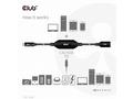 Club3D Kabel USB-C na USB-A, Aktivní adaptér, kabe