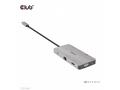 Club3D hub USB-C, 9-in-1 hub s HDMI, VGA, 2x USB G