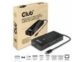 Club3D hub USB-C, 7-in-1 hub s 2x HDMI, 2x USB Gen