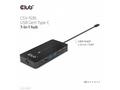 Club3D hub USB-C, 7-in-1 hub s 2x HDMI, 2x USB Gen