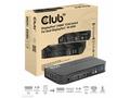 Club3D síťový přepínač - Switch, DP, HDMI KVM Swit