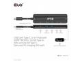 Club3D hub USB-C, 6-in-1 Hub s HDMI 8K30Hz, 2xUSB 