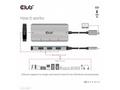 Club3D hub USB-C Gen2 na 10Gbps 4x USB Type-A Hub